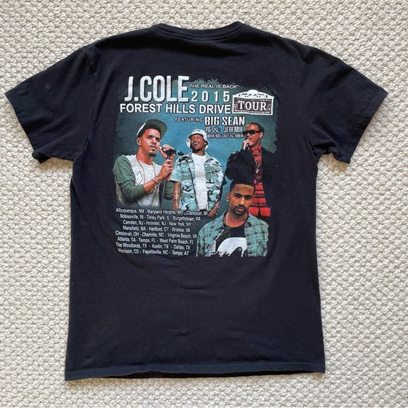 J.Cole concert t-shirt - Picture 3 of 5